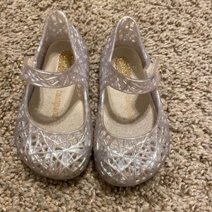 Mini Melissa Size 5 Holographic ZigZags